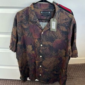 Brand new All Saints button down